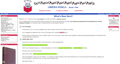 Desktop Screenshot of libreriarosela.com